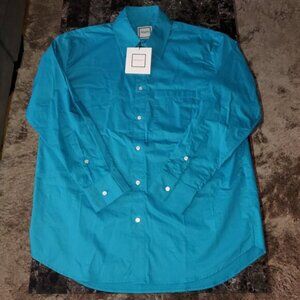 WOOYOUNGMI Fresh Green Button Up Shirt